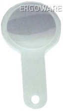 Ruční lupa s plastovou bikonvexní čočkou L4005