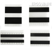 ESD SMT dvojitá spojovací páska, 12 mm, černá, 500 ks/krabice