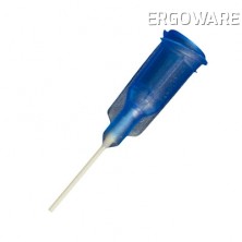 Dávkovací jehla DispensTec, plastová flexibilní, 22G, 0,41mm, 12,7mm, modrá, 50ks/bal