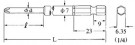 Bit křížový V-17 (3.5x30l)-No.1-(7)-75