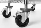 Smart Tray vozík z ocelových drátů, včetně 20 táců, 510x415x40 mm