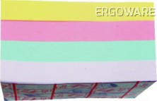 Samolepící bloček AURO 75 x 75mm barevný 400 listů