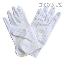 ESD polyesterové pogumované rukavice BSC-F02