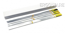 ESD nástavec krycí pásky SMT, 24mm, černá, 250 ks/krabice