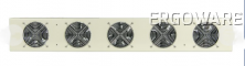 Stropní ionizátor KESD KF-100AR, 25 ventilátorů, funkce automatického čištění, 1000x82x150mm
