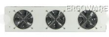 Stropní ionizátor KESD KF-60AR, 3 ventilátory, funkce automatického čištění, 600x82x150mm