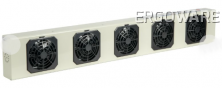 Stropní ionizátor KESD KF-100AR, 25 ventilátorů, funkce automatického čištění, 1000x82x150mm