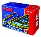  - Dopisní spona RON 50 mm zebra barevná (bal. 25 ks)