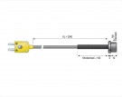 OEM CO - Čidlo pro přišroubování B & B Thermotechnik, typ K (NiCrNi), -50 až +400 °C, se závitem