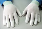 Korean Industries - ESD rukavice s PU ochranou prstů NGA-221 (M)
